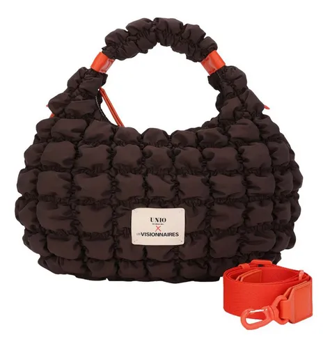 LES VISIONNAIRES Unio Kitzbuehel S Schultertasche S 34.5 cm braun - Elegante Schultertasche „Unio Kitzbuehel“ von LES VISIONNAIRES aus robustem Material. Praktische Innenfächer und Kreditkartenfächer sorgen für Ordnung. Vielseitig tragbar mit abnehmbaren Riemen – ideal für den Alltag!