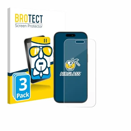 BROTECT 6 Stück Schutzglas für Apple iPhone 17 Pro Max Schutzfolie Panzer Folie Glas[Extrem Kratzfest 9H, Anti-Fingerprint, Ultra-Transparent]