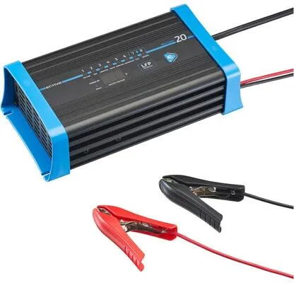 ECTIVE Multiload 20 LFP Batterieladegerät 20A 12V - Fahrzeugbatterie-Ladegerät mit 8 Ladestufen, ideal für Lithiumbatterien, bietet umfassenden Mehrfachschutz für Sicherheit und Langlebigkeit.