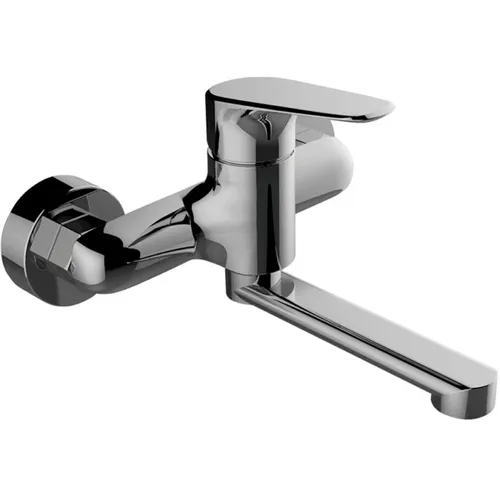 Design Spültischarmatur für Wandmontage Chrom