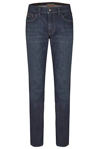 hattric Herren Cross Denim Harris Straight Jeans, Blau (Dark Blue 48), W30/L34