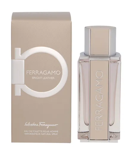 Salvatore Ferragamo Bright Leather Eau de Toilette Spray 100 ml - Herren Duft mit einer einzigartigen Leder-Note, ideal für selbstbewusste Männer, die Eleganz und Stil ausstrahlen.