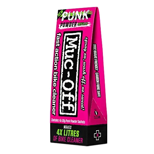 MUC-OFF Punk Powder Bike Cleaner 4 Stück in schwarz von RIDEZ(ライズ)