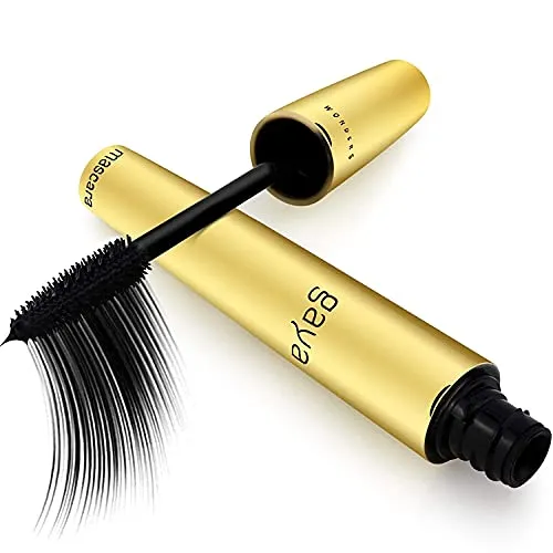 Vegan Wimperntusche Mascara - Wimpernverlängerung für strahlende Augen - Mascaras für Damen, bietet hohe Deckkraft und ist ideal für empfindliche Haut. Die vegane Formel sorgt für voluminöse Wimpern und ein natürliches Finish.