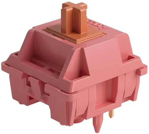 Akko Rosewood Schalter für mechanische Gaming-Tastaturen, 45 Stück - Hochwertige 5-Pin Linear-Schalter mit 40 gf für reaktionsschnelles Tippgefühl, ideal für Gaming und kreative Anwendungen. Perfekt für MU01-Tastaturen mit Holzgehäuse.