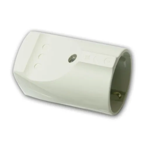 world-trading-net Schutzkontakt Standard Kupplung weiß mit Schutzkontakt