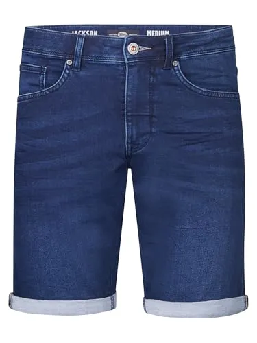 Petrol Industries Herren Denim-Shorts - Slim Fit - Jeans Short - Kurze Hose - Herrenbekleidung - Blau - XL