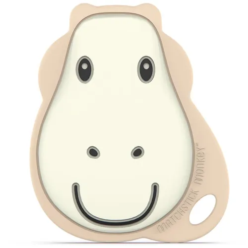 Schnuller & Beißringe Beige von Matchstick Monkey