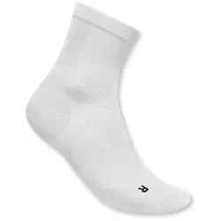 Bauerfeind Sportsocken Run Ultralight Mid Cut - Kompressionssocke für Herren - Leichte Mid Cut Sportsocken mit spezieller Kompressionszone für Stabilität und Entlastung beim Laufen. Ideal für jedes Terrain, atmungsaktiv und kaum spürbar.