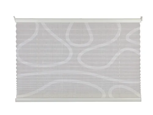 mydeco Plissee FREE MOVE, blickdicht und ohne Bohren - Plissee in Weiß, B 60 x H 130 cm, ideal für Sichtschutz in Schlafzimmer und Küche, einfach zu montieren dank Klemmfix.
