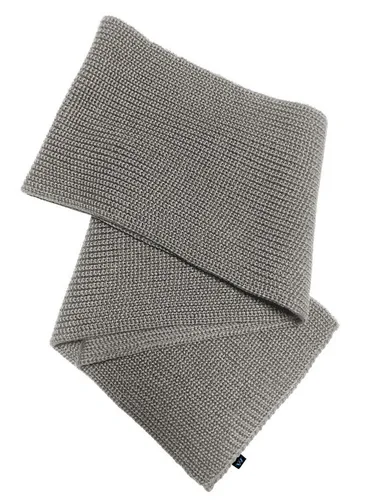 Blauer Peter Strickschal aus Merino