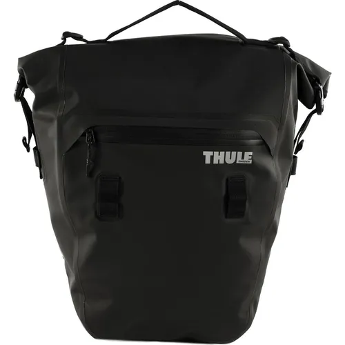Thule Shield Pannier 22L Single Black - Fahrradtaschen mit sicherem Transport für Laptop und Tablet, vielseitig nutzbar als Rucksack oder Schultertasche, ideal für Pendler und Abenteuerlustige.