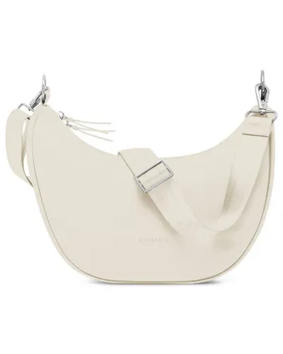 Expatrié Umhängetasche Lea Medium Half Moon Bag - Elegante Schultertasche in Halbmondform, wasserabweisend und ideal für Alltag und besondere Anlässe – praktisch und stylish zugleich.