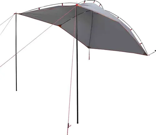 vidaXL Autozelt Grau und Orange – Wasserdichtes Campingzelt für dein Auto