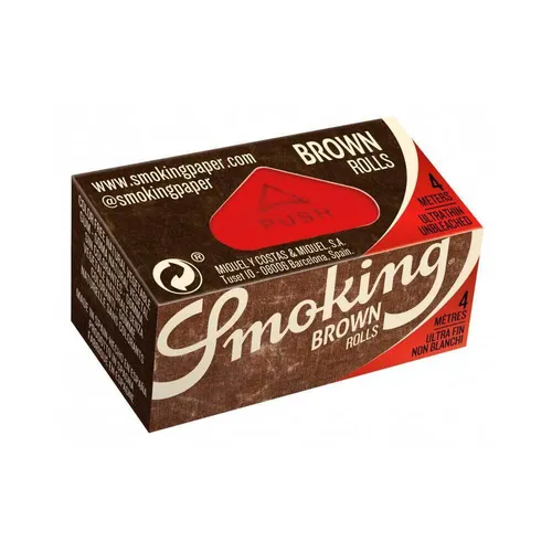 Smoking Brown Unbleached Roll 4m (44mm)