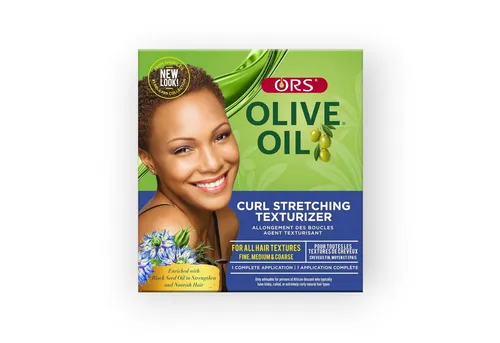 ORS Haarpflege-Set Curl Stretching Texturizer 500g - Professionelles Set zur Haarpflege für coloriertes Haar, inklusive detaillierter Anwendungshinweise für optimale Ergebnisse und gesunde Locken.