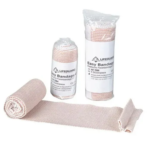 DocMed Erste-Hilfe-Set Lifeguard Easy Bandage, (Verbandset für Notfälle, 1 St), Zwei verschiedene Breiten, Elastisch und hautfreundliches