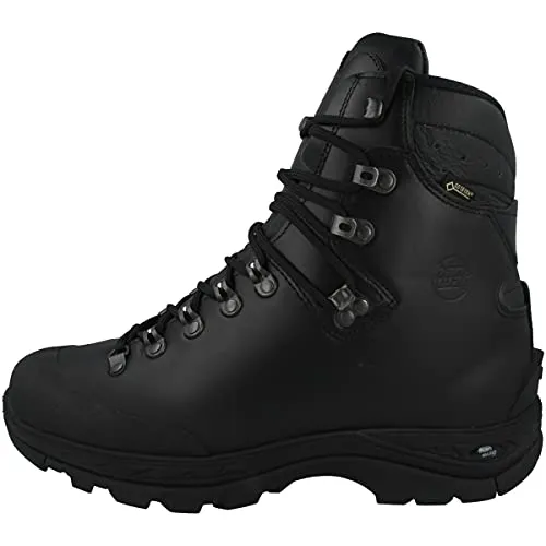 Hanwag Alaska Winter GTX schwarz_black (12) 8,5 - Winterschuhe für Herren, mit Gore-Tex Membran für absolute Wasserdichtigkeit und Atmungsaktivität. Ideal für Schneeschuhwandern und Trekkingtouren, bietet die griffige IceGrip Profilsohle sicheren Halt auf Eis.