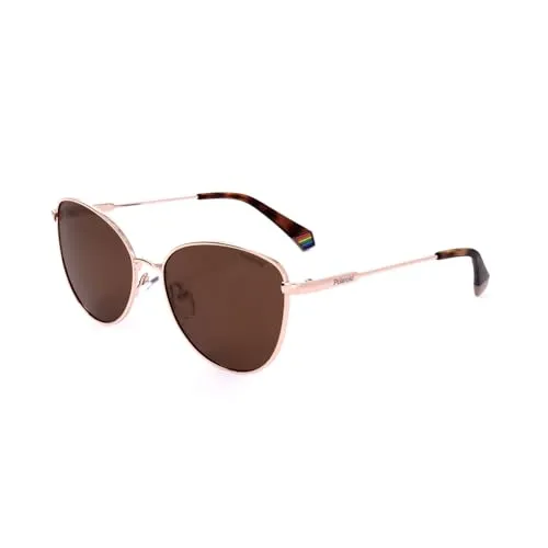 Polaroid Pld 6188/s DDB/SP GOLD COPPER Sunglasses Women's Steel, Standard, 55