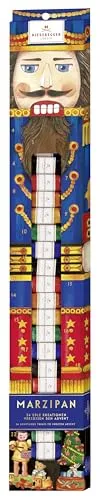 Niederegger Adventskalender Marzipan Klassiker - 300 g - Sonstige Süßigkeiten mit 24 edlen Marzipan-Pralinen in 6 Sorten. Erleben Sie täglich neue Weihnachtsbräuche und genießen Sie hochwertige Schokoladenvariationen.