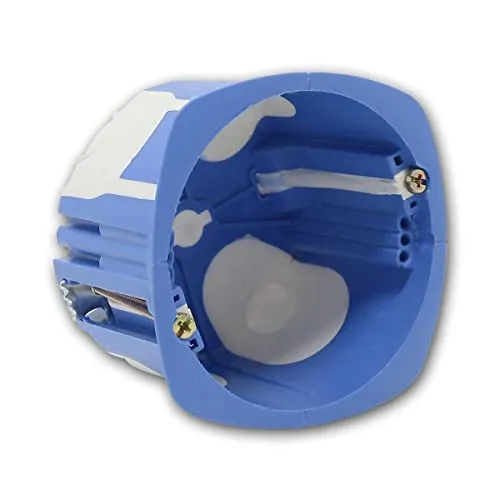 world-trading-net - 5er Set Einzel-Hohlwanddose winddicht, blau, 60mm