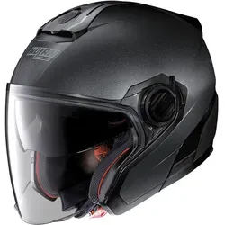 Nolan N40-5 Special 2023 N-Com Jethelm, grau, Größe 2XS - Motorradhelm mit ultrabreitem, kratzfestem Visier und UV-Schutz. Ideal für Männer, die Komfort und Sicherheit suchen.