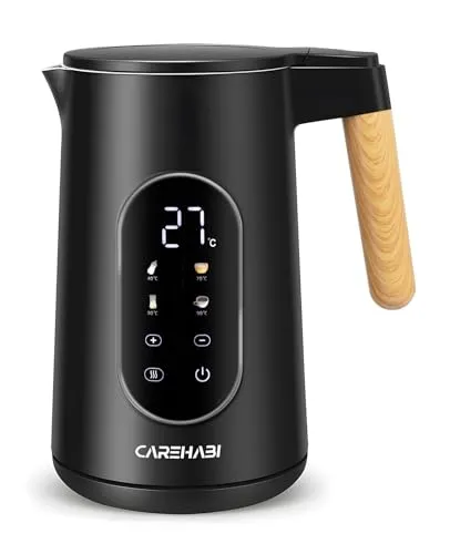 Teekocher Schwarz von Carehabi