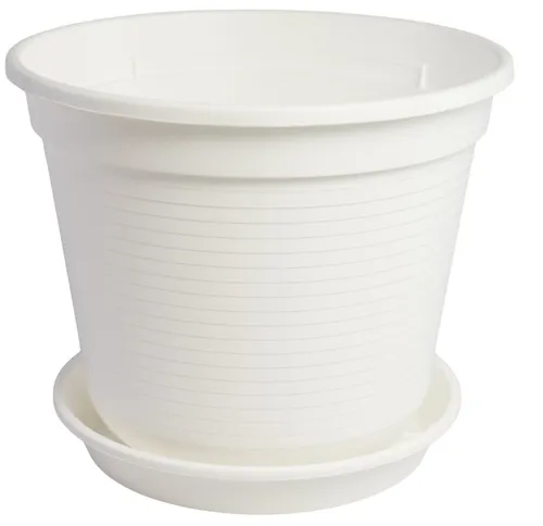 Geli Blumentopf Blumentopf Standard mit Untersetzer in versch. Größen und Farben groß