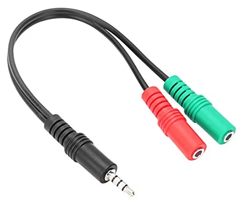 Speedlink TRAX Headset Adapter - für den Anschluss von Kopfhörern an Controller der PS5/PS4/Xbox Series X/S, 23 cm