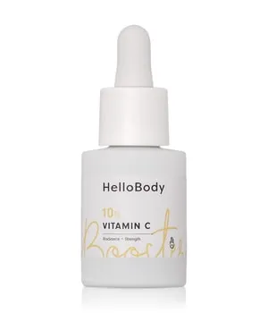 HelloBody 10% VITAMIN C Booster – Intensiv feuchtigkeitsspendendes Serum für alle Hauttypen - Tagespflege mit Vitamin C für einen strahlenden Teint, bekämpft Verfärbungen und schützt vor Hautalterung. Ideal für einen frischen Wake-up Look!