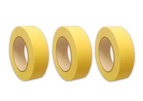 3x Malerkrepp Abdeckband 50mmx30m Kreppband Abklabeband Masking Tape