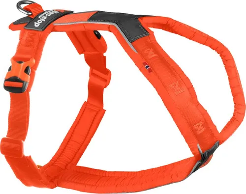 Non-stop dogwear Hundegeschirr Line Harness 5.0 orange von Non-stop dogwear
