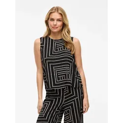 Vila Bluse in Schwarz - 36