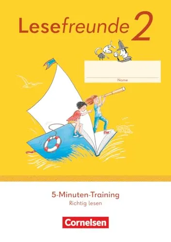 Lesefreunde - Lesen - Schreiben - Spielen - Östliche Bundesländer und Berlin - Ausgabe 2022 - 2. Schuljahr: 5-Minuten-Training - Arbeitsheft - Richtig ... und Berlin - Ausgabe 2022, 2. Schuljahr)