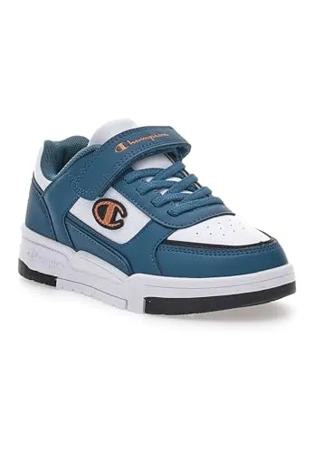Champion RD18 Heritage B PS Kinder Sneaker Unisex - Petrol/Weiß, Schuhgröße: 31.5 EU - Sneaker für Jungen, ideal für ganzjähriges Tragen, stylisches Design in Petrol/Weiß für einen coolen Look.