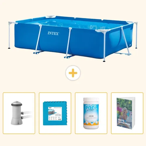 Rechteckiger Frame Pool 300x200x75 cm