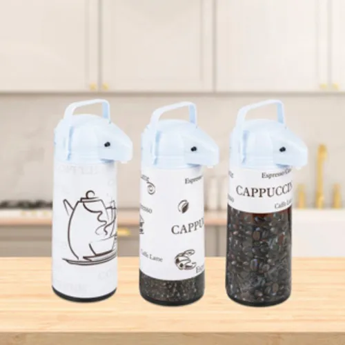 Haushalt International Isolierkanne Airpot 1,9 Liter mit Glaszylinder innen, (1-St)