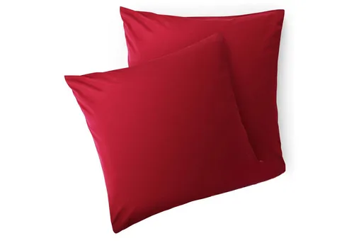 Blumtal Kissenbezüge aus gebürstetem Mikrofaser-Gewebe - Oeko-TEX zert. Kissenbezüge, (2 Stück), mit Reißverschluss oder Verschlusslasche