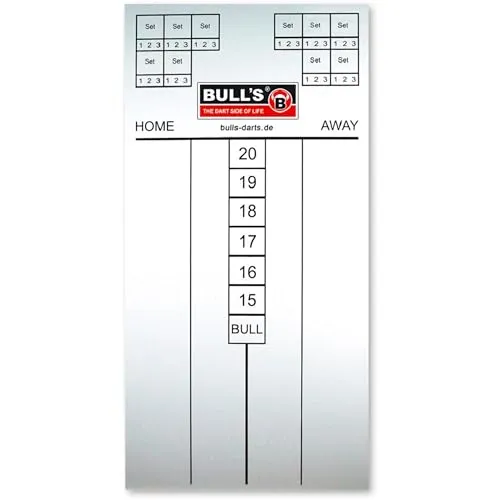 Sport-Knight® Dartscheibe Masterscoreboard 30 x 60 cm