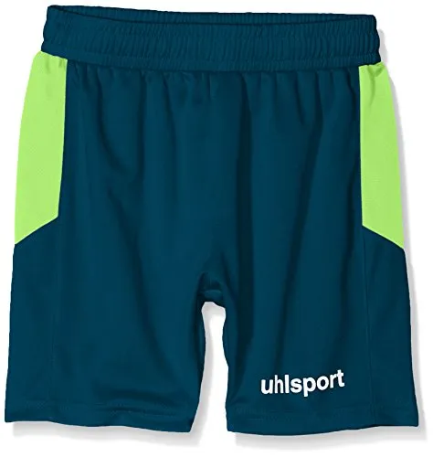 Uhlsport Herren Shorts Goal, Petrol/Flash grün, 3XL, 100333506