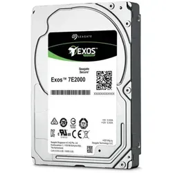 Seagate Exos 7E2000 ST1000NX0423 - 1TB interne Festplatte - Internen Festplatte mit 1 TB Kapazität und 7200 RPM für hohe Leistung, ideal für Server und NAS. Die PowerChoice-Technologie sorgt für Energieeffizienz.