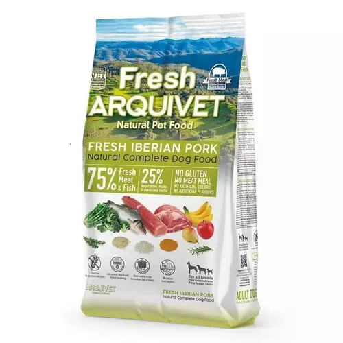 ARQUIVET Fresh Iberian Pork and fish - Halbfeuchtes Hundefutter - 8435117891081