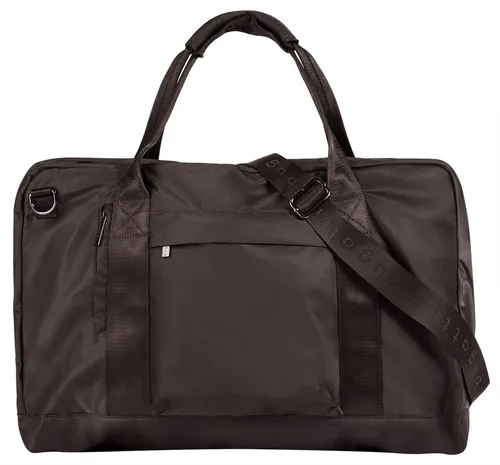 Bugatti Elia Weekender dunkelbraun 494072-02 - Elegante Reisetasche in dunkelbraun, 53 cm, mit viel Stauraum und stilvollem Design für anspruchsvolle Reisende.