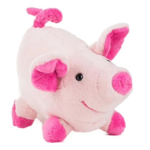 Schaffer 5080 Kuscheltier Schwein Loulou XS, 12 cm, rosa-pink