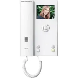 Ritto Video-Hausstation Color Komfort, weiß (RGE1786570) - TwinBus Video-Hausstation mit brillantem 89 mm Farb-TFT-Display und 20 auswählbaren Ruftönen für optimale Kommunikation und Sicherheit.