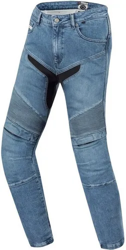 Bogotto Roadturn Motorrad Jeans, blau, Größe 34-40 für Männer - Motorradhosen mit Slim Fit und angenehmer Passform, ideal für Sicherheit und Komfort beim Fahren.