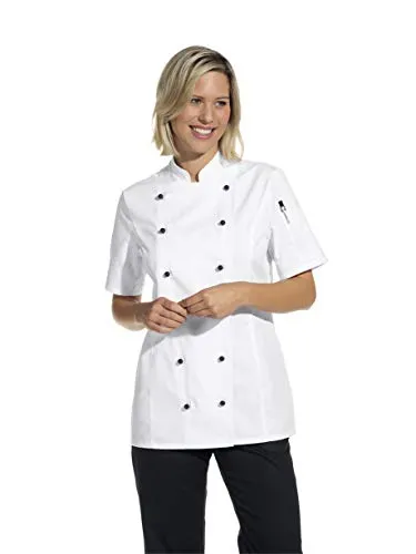 Kochjacke Damen weiß 08/2519/01, Größe 50 - stilvoll und funktional - Arbeits- & Schutzkleidung, aus hochwertigem Material für optimalen Tragekomfort und professionelle Optik in der Küche.