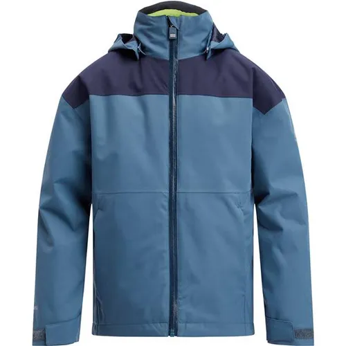 McKINLEY Funktionsjacke Ju.-Doppel-Jacke Allalin 3:1 B NAVY 140 - Funktionsjacke für Kinder, vielseitig einsetzbar mit 3-in-1 Design, ideal für wechselhaftes Wetter und aktive Abenteuer.
