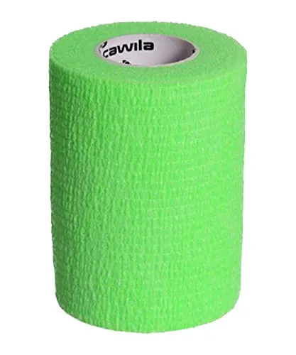 Cawila Flex-Tape Bandage, elastisch und selbsthaftend, kohäsive Haftbandage, 7,5cm x 4,5m