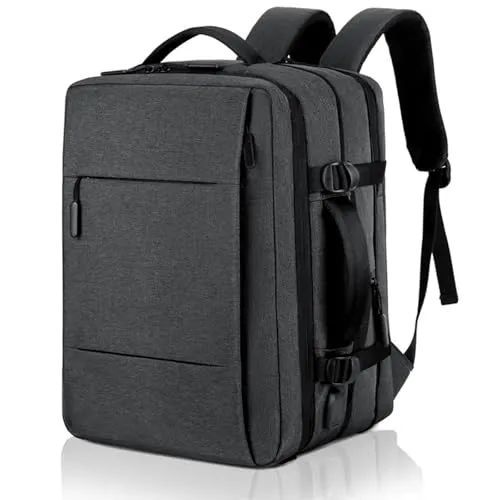 Cozary Handgepäck 42X30X16 für Easyjet Groß Reiserucksack 28L für Flugzeug Handgepäck Tasche Laptop 15.6 Zoll Rucksack Reisetasche für Herren Damen Schulrucksack Jungen